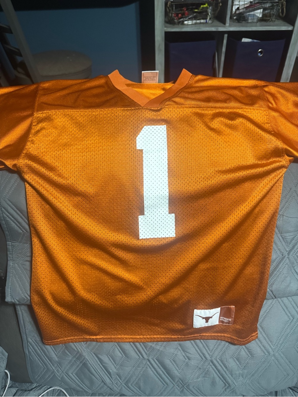 Nike Orange Texas Longhorns Athletic Jersey Patch
